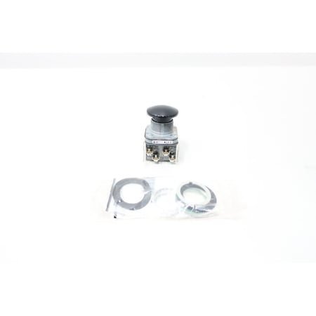 Allen Bradley MUSHROOM HEAD BLACK PUSHBUTTON 800T-D2A